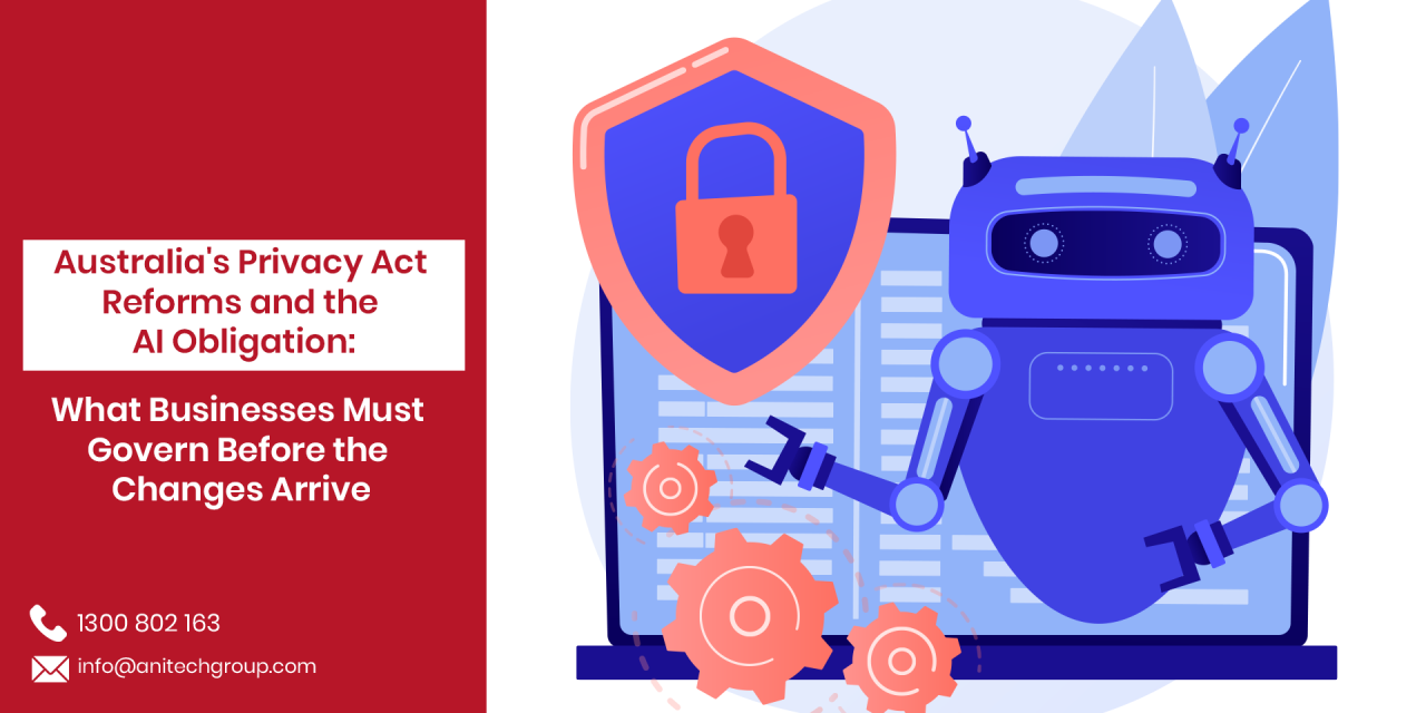 Australia’s Privacy Act Reforms and the AI Obligation: What Businesses Must Govern Before the Changes Arrive